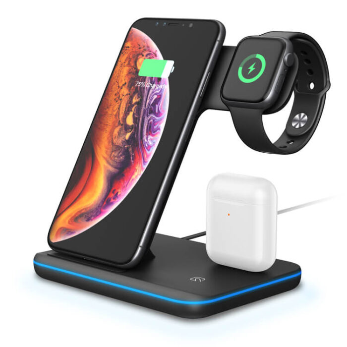 PhoneMust 3-in-1 Wireless Charging Stand PM-Z5A